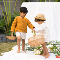 SHORTS | HONEY GINGER STRIPE