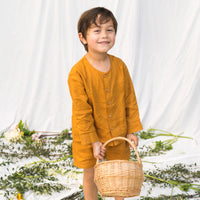 BUTTON DOWN SHIRT | HONEY GINGER