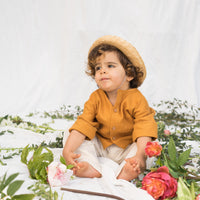 TROUSERS | HONEY GINGER STRIPE