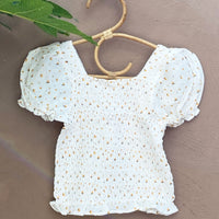 SMOCKED TOP | PRAIRIE MOON